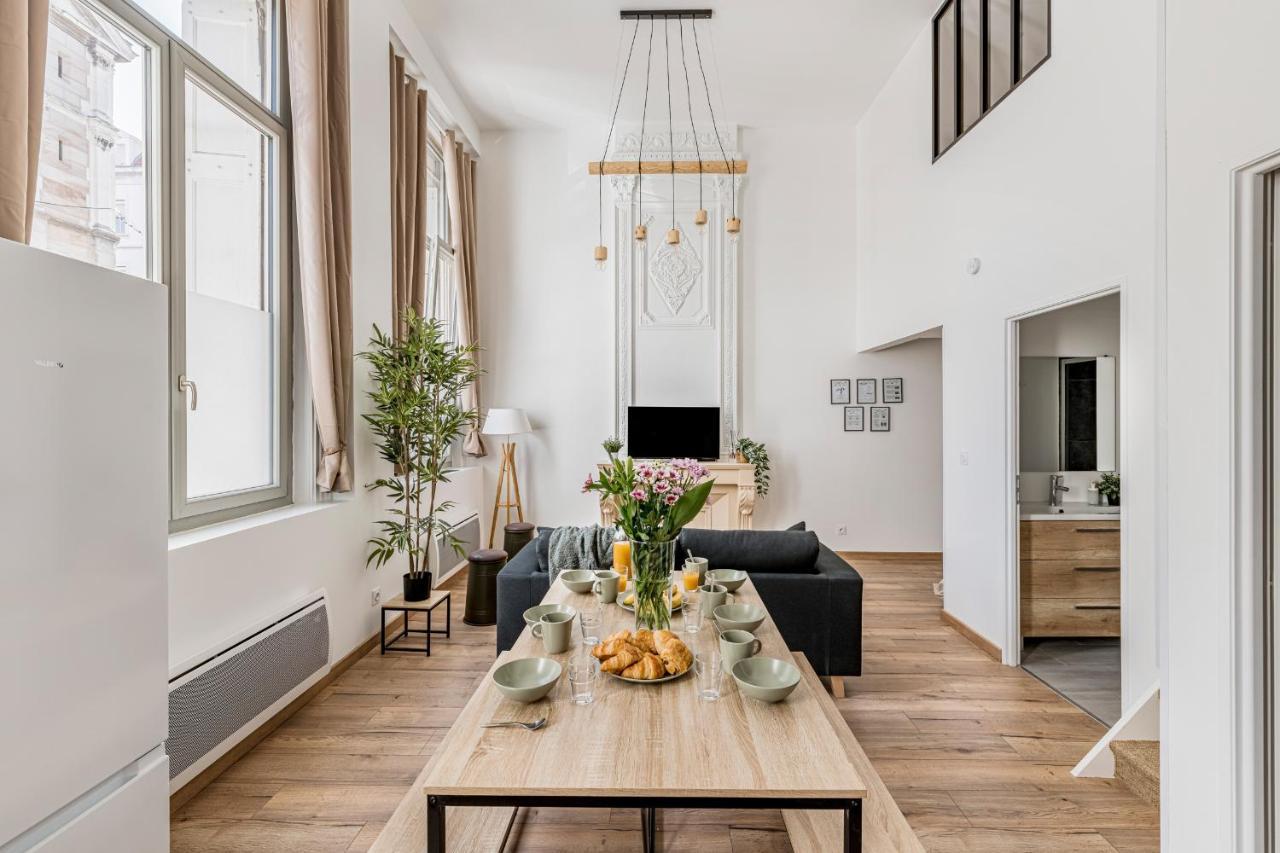 סן-אטיין Charmant & Spacieux Appartement En Coeur De Ville מראה חיצוני תמונה